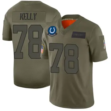 Ryan Kelly Limited No.78 Black Men's Salute to Service 2016 Colts Jersey